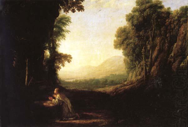 Claude Lorrain Landscape with a the Penitent Magdalen